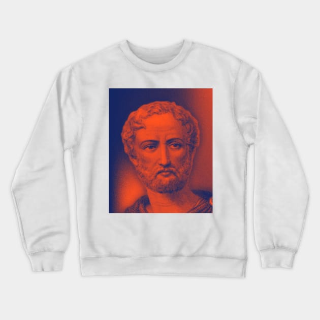 Cayo Plinio Segundo Portrait | Cayo Plinio Segundo Artwork 3 Crewneck Sweatshirt by JustLit